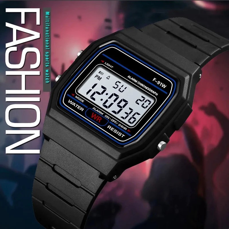 Silicone Sport Band - Sport LED Digital Watches for Men