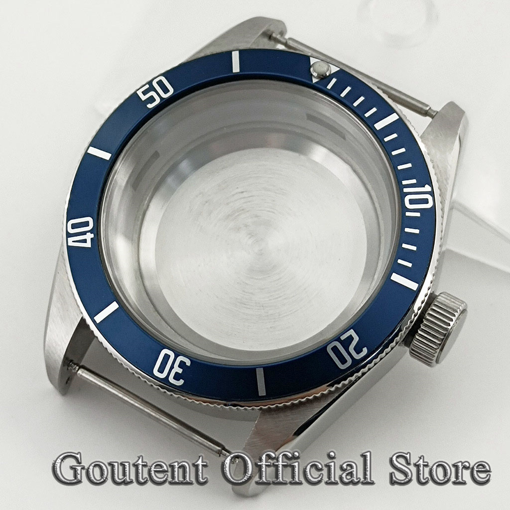 Seiko Watch 5 Sports - Goutent 41mm Sapphire Crystal Silver Watch