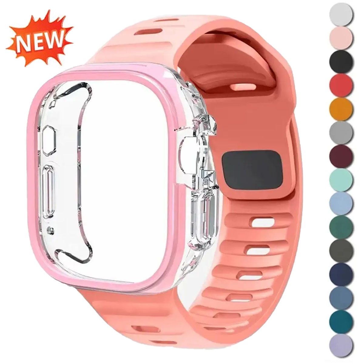 Silicone Sport Band - Case+Sport Silicone Band for Apple Watch