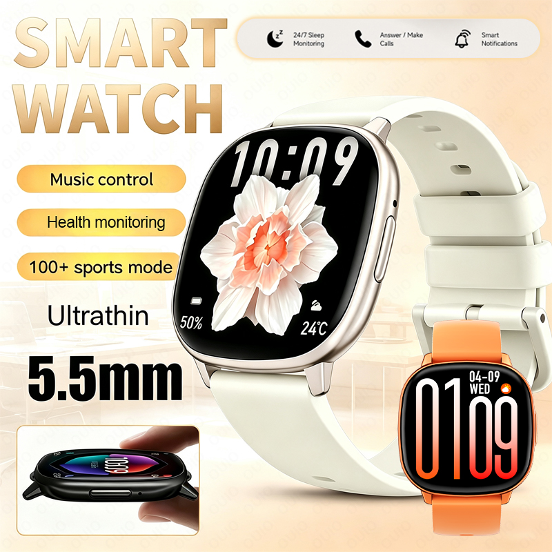 5.5mm Ultra Thin Smart Watch H - огляд і ціна Smartwatch Health Watches
