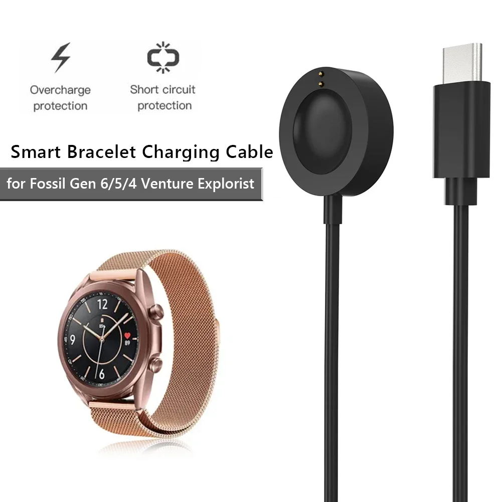 1M USB Type-C Magnetic Fast Ch - огляд і ціна Fossil Watches Smartwatch Gen 6