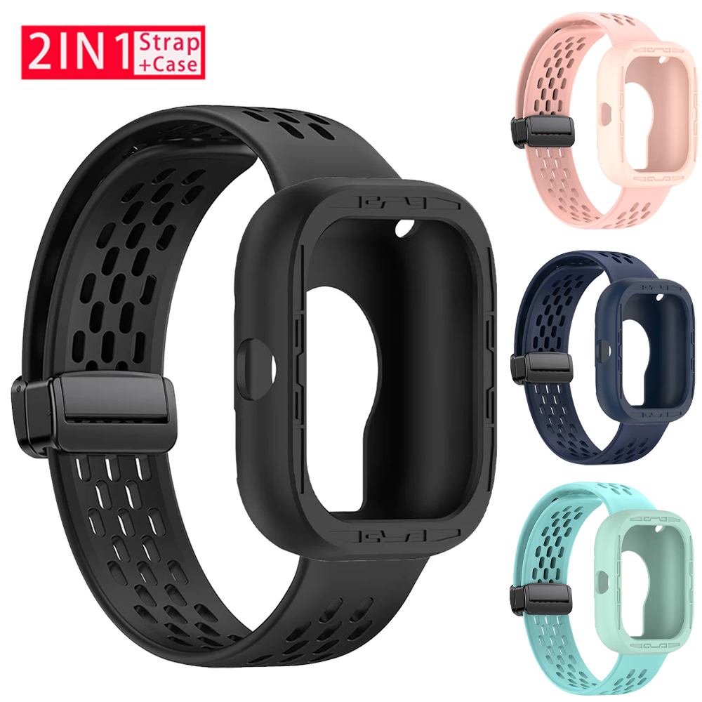 Cases+Silicone Band For Redmi  - огляд і ціна Watch Redmi