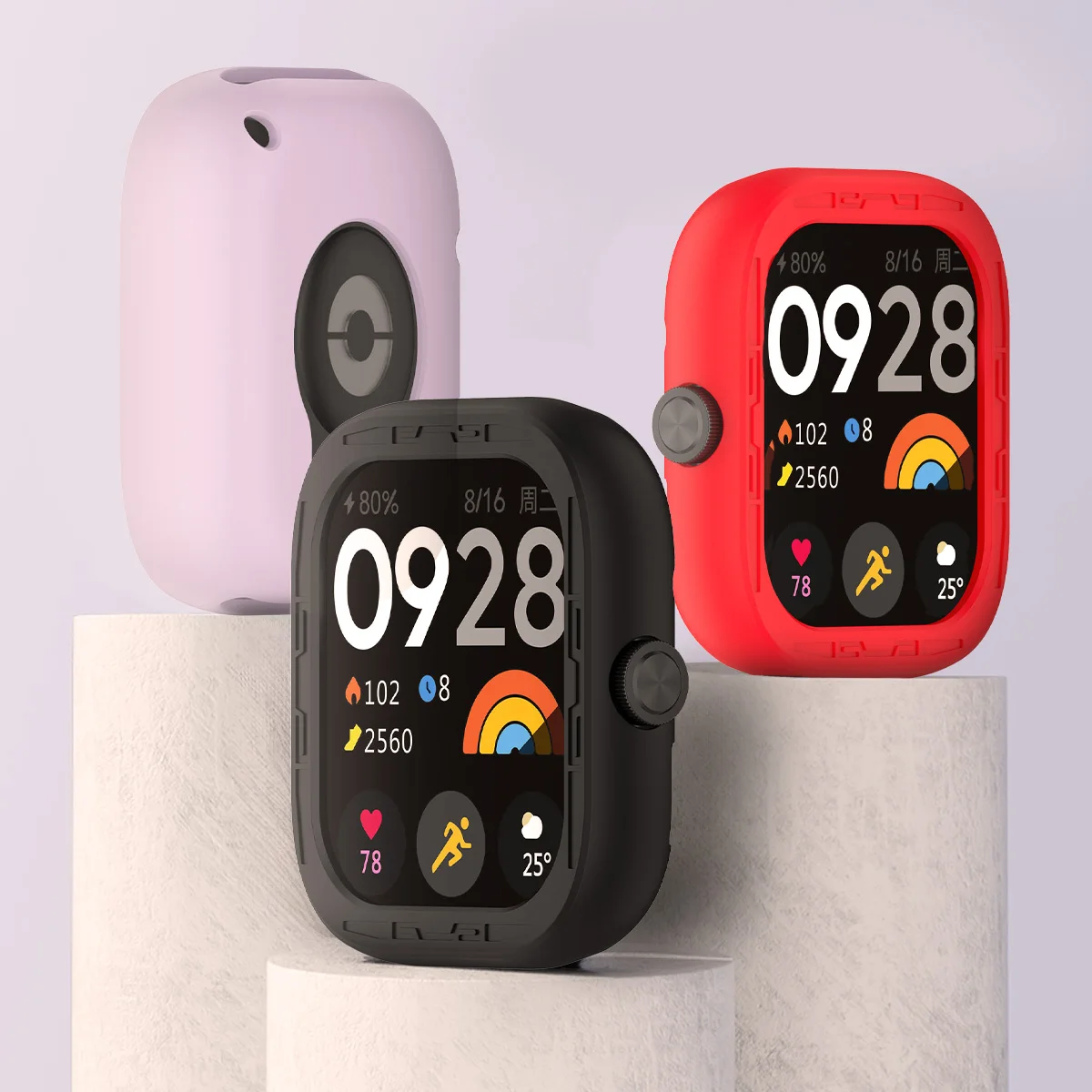Cases+Silicone Band For Redmi  - огляд і ціна Watch Redmi