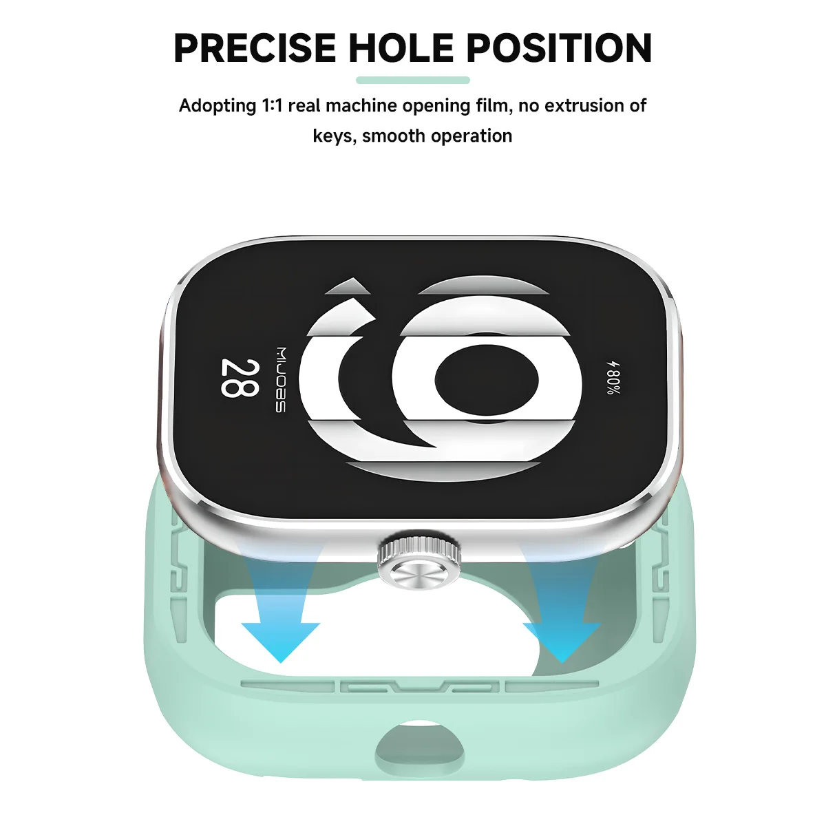 Cases+Silicone Band For Redmi  - огляд і ціна Watch Redmi
