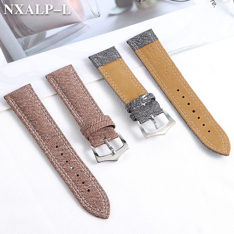 Denim Canvas Nylon Watch Strap - огляд і ціна Seiko Watches Smartwatch