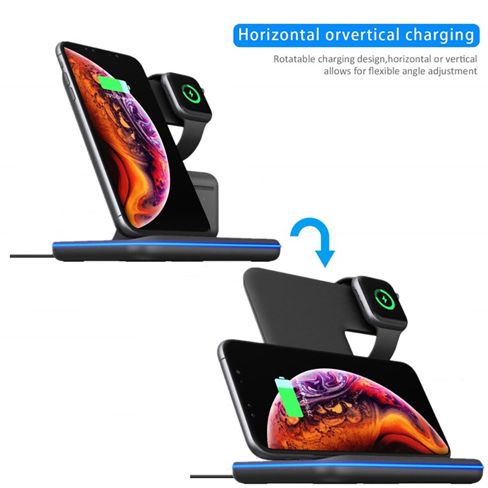 15W Fast Qi Wireless Charger S - огляд і ціна Watch Watch Xs
