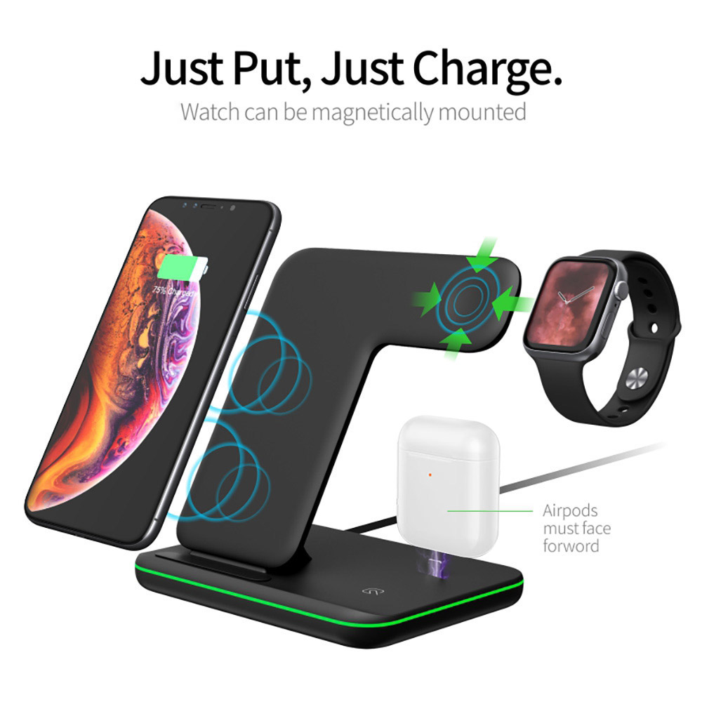 15W Fast Qi Wireless Charger S - огляд і ціна Watch Watch Xs