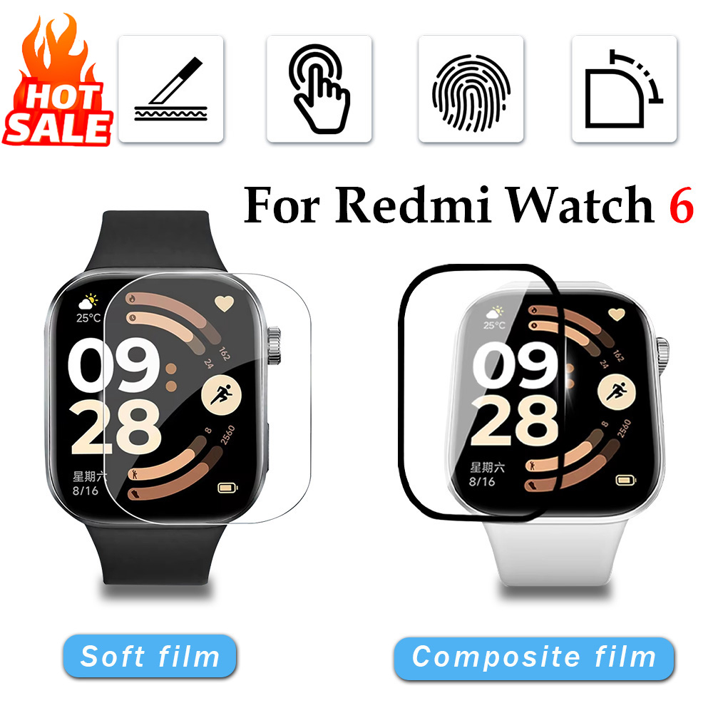 1-5Pcs Soft Film for Xiaomi Re - огляд і ціна Watch Redmi