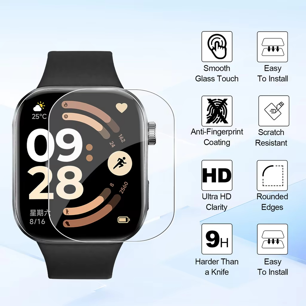 1-5Pcs Soft Film for Xiaomi Re - огляд і ціна Watch Redmi