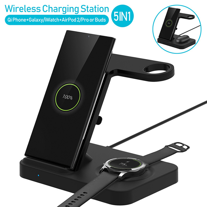 5-in-1 wireless charging stati - огляд і ціна Watch Watch Xs