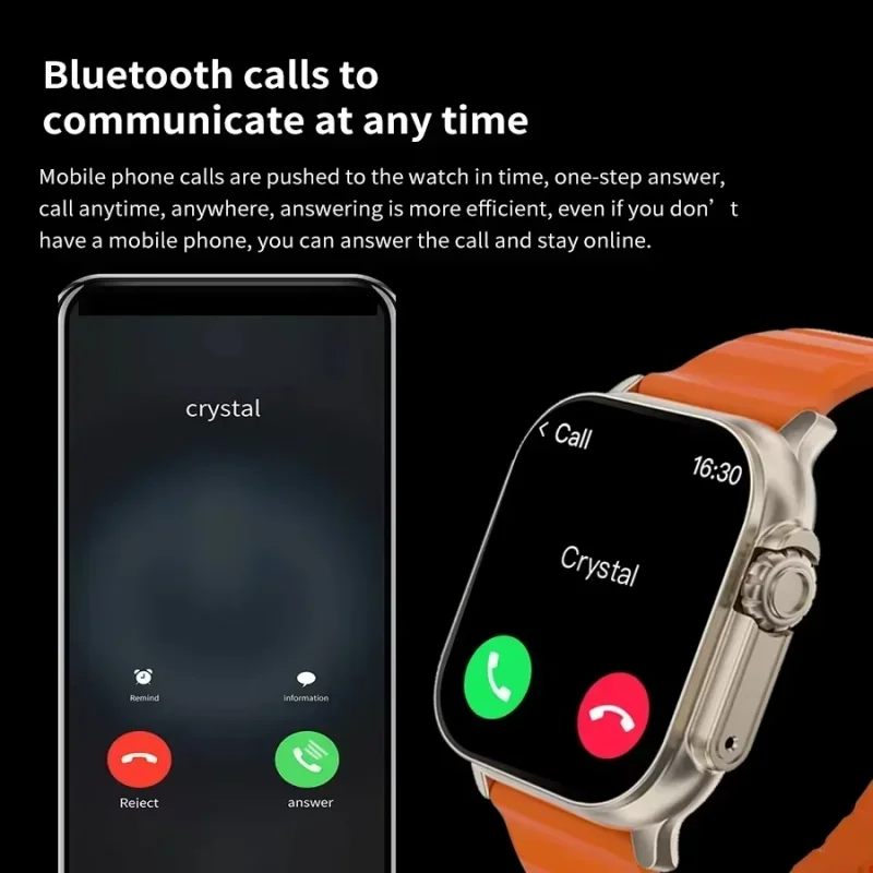 New Watch T10 Ultra Smart Watc - огляд і ціна Smartwatch Watches Girls