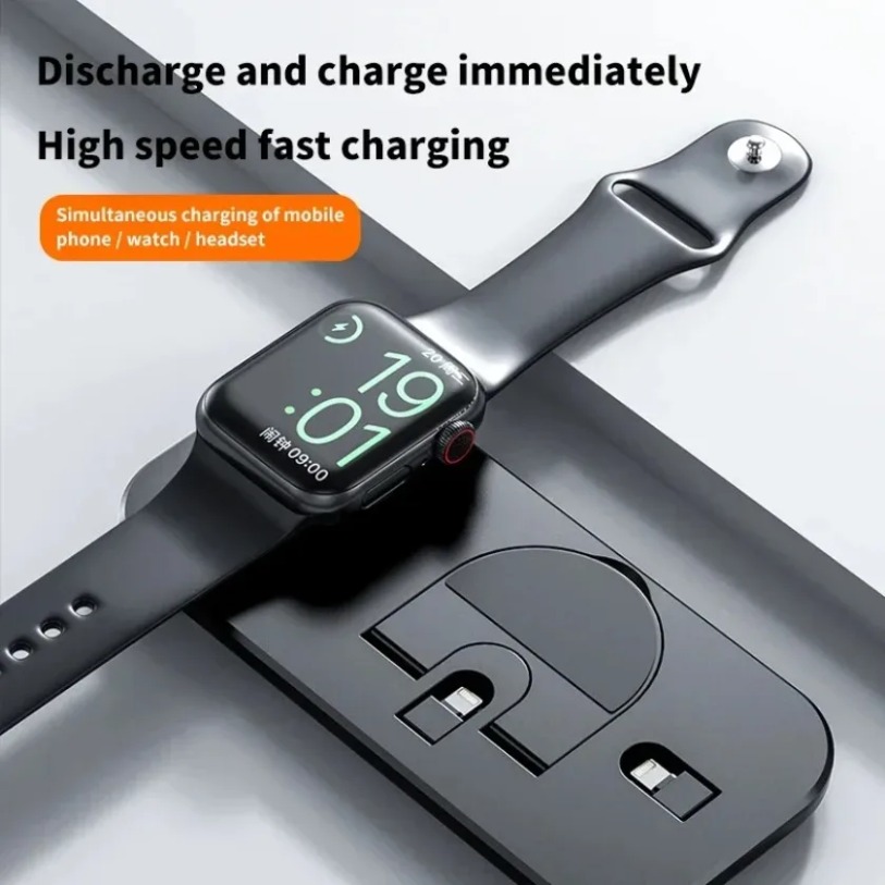 3 In 1 Wireless Charger Stand  - огляд і ціна Watch Watch Xs