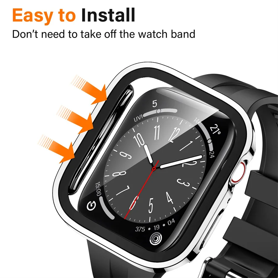 Glass+cover For Apple Watch ca - огляд і ціна Smartwatch Watches Girls