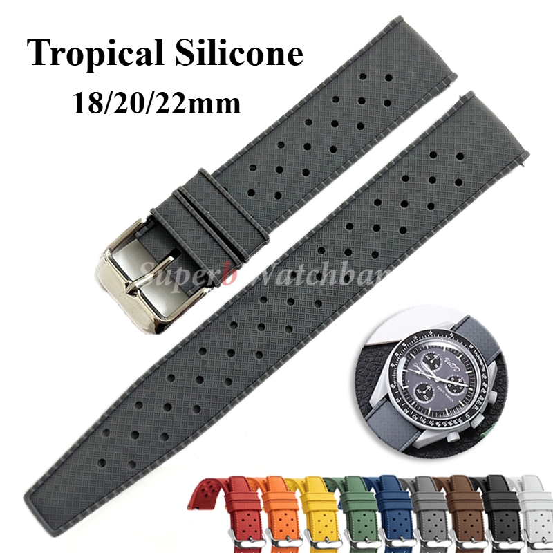 Tropical Silicone Watch Band Q - огляд і ціна Seiko Watches Smartwatch