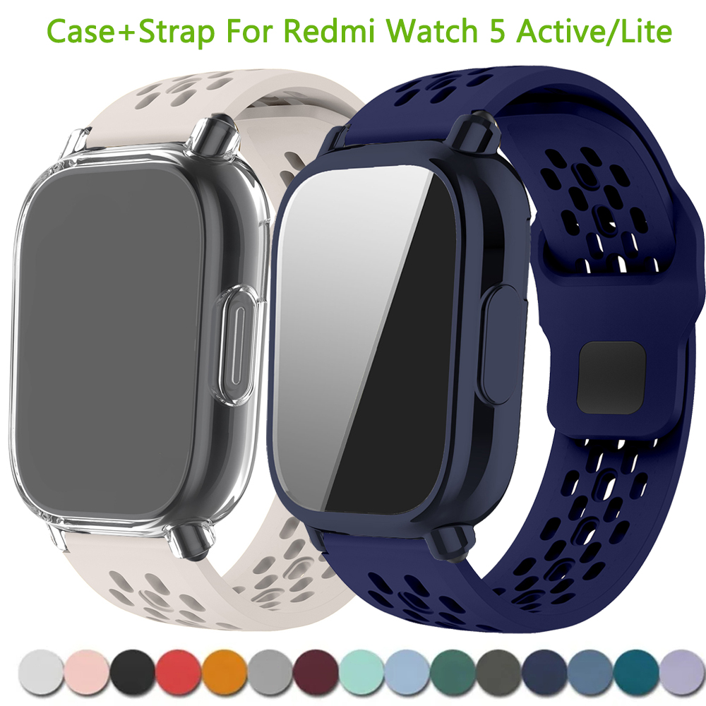 Case+Silicone Strap For Xiaomi - огляд і ціна Silicone Sport Band