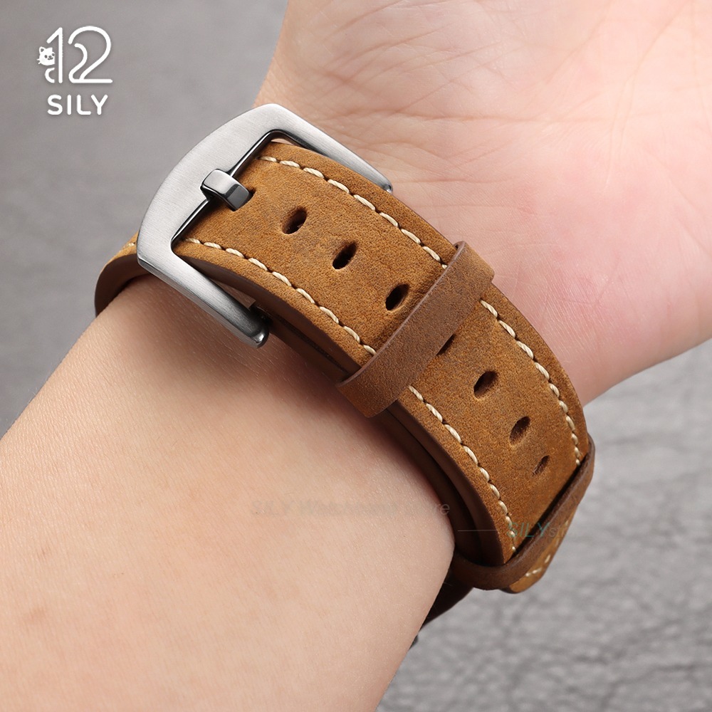 20/22mm Calfskin Leather Watch - огляд і ціна Smartwatch Vintage Watches For Women