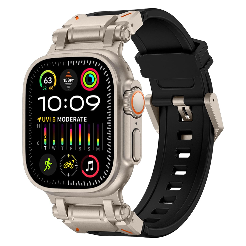 Silicone Strap For Apple Watch - огляд і ціна Smartwatch Rugged Watches For Men
