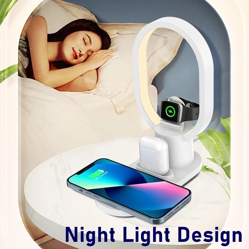 4in1 Night Light Wireless Char - огляд і ціна Watch Watch Xs