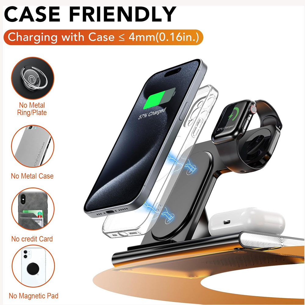 3 in 1 Foldable Charging Stati - огляд і ціна Watch Watch Xs