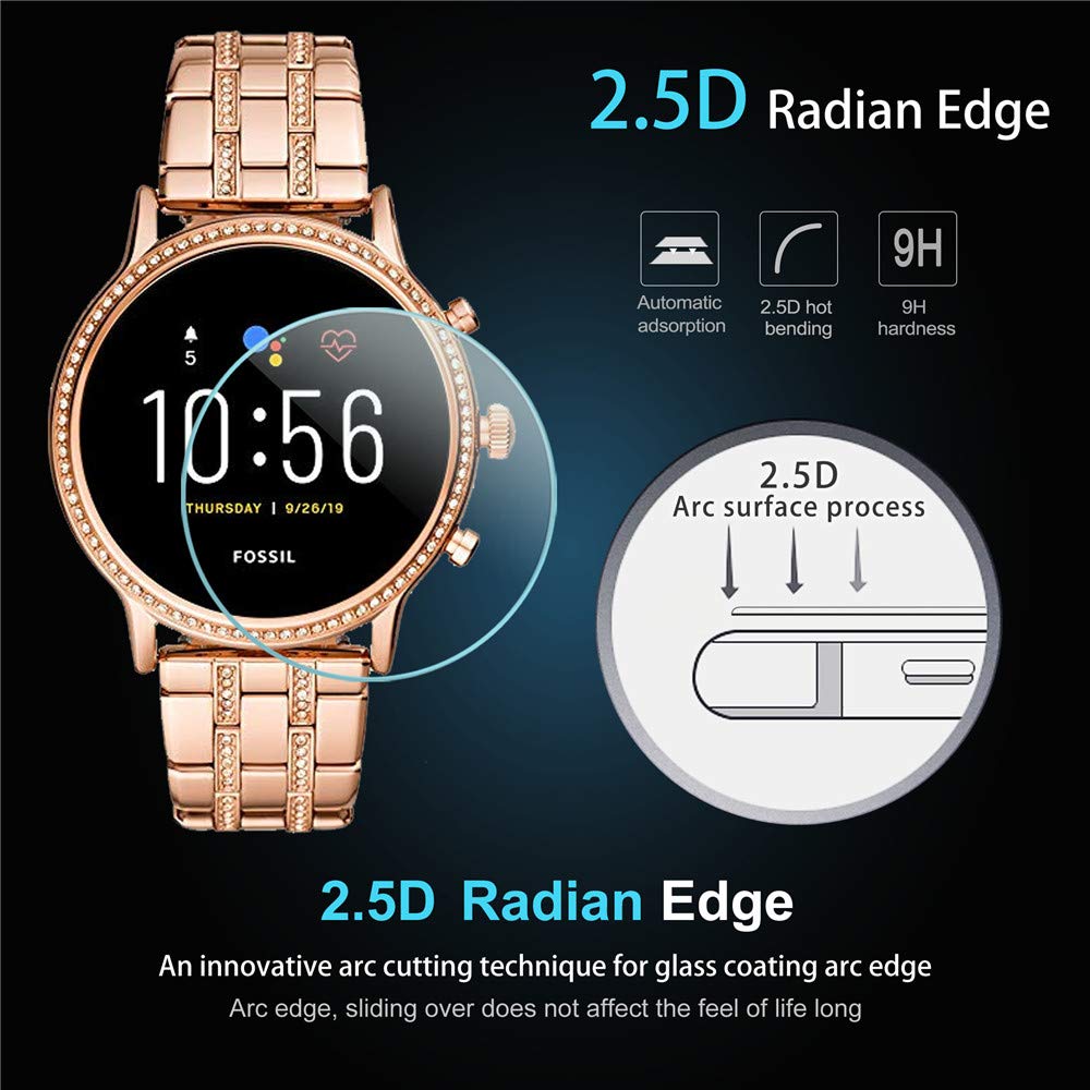 2PCS Tempered Glass For Fossil - огляд і ціна Fossil Watches Smartwatch Gen 6