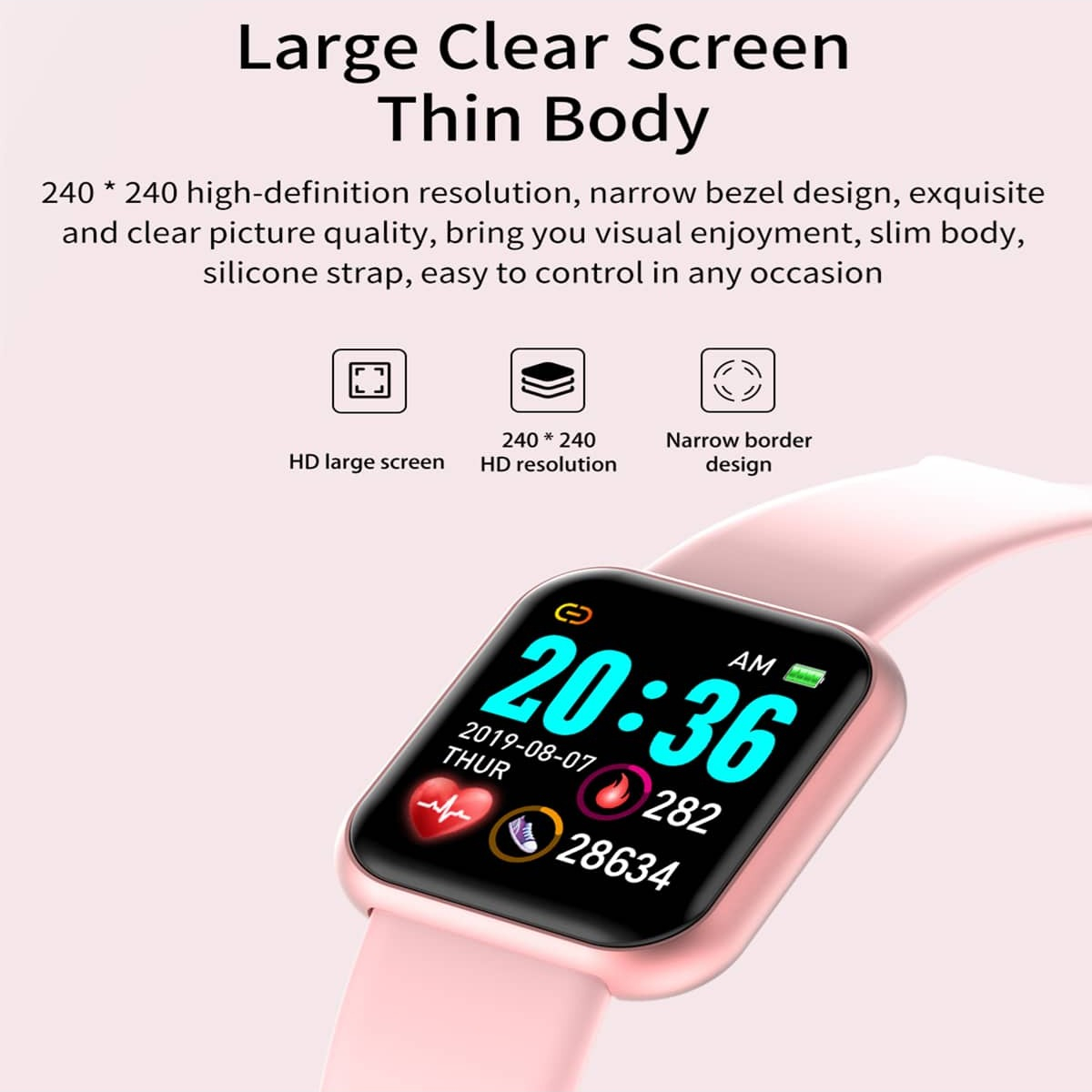 Smart Watch Message Remind Mus - огляд і ціна Smartwatch Watches Girls