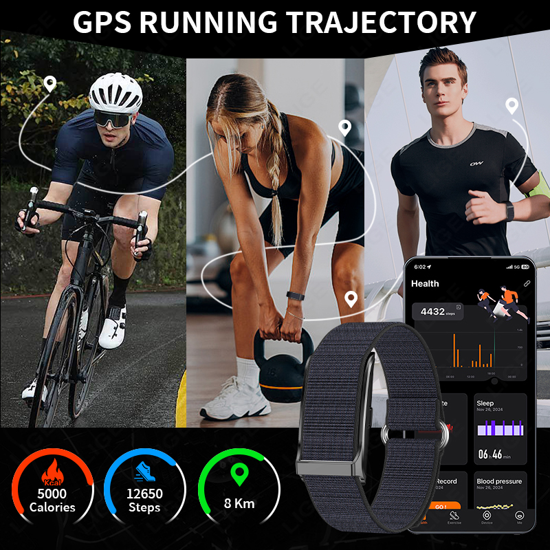 LIGE Smart Watch Heart Rate Bl - огляд і ціна Smartwatch Sports Watches For Women
