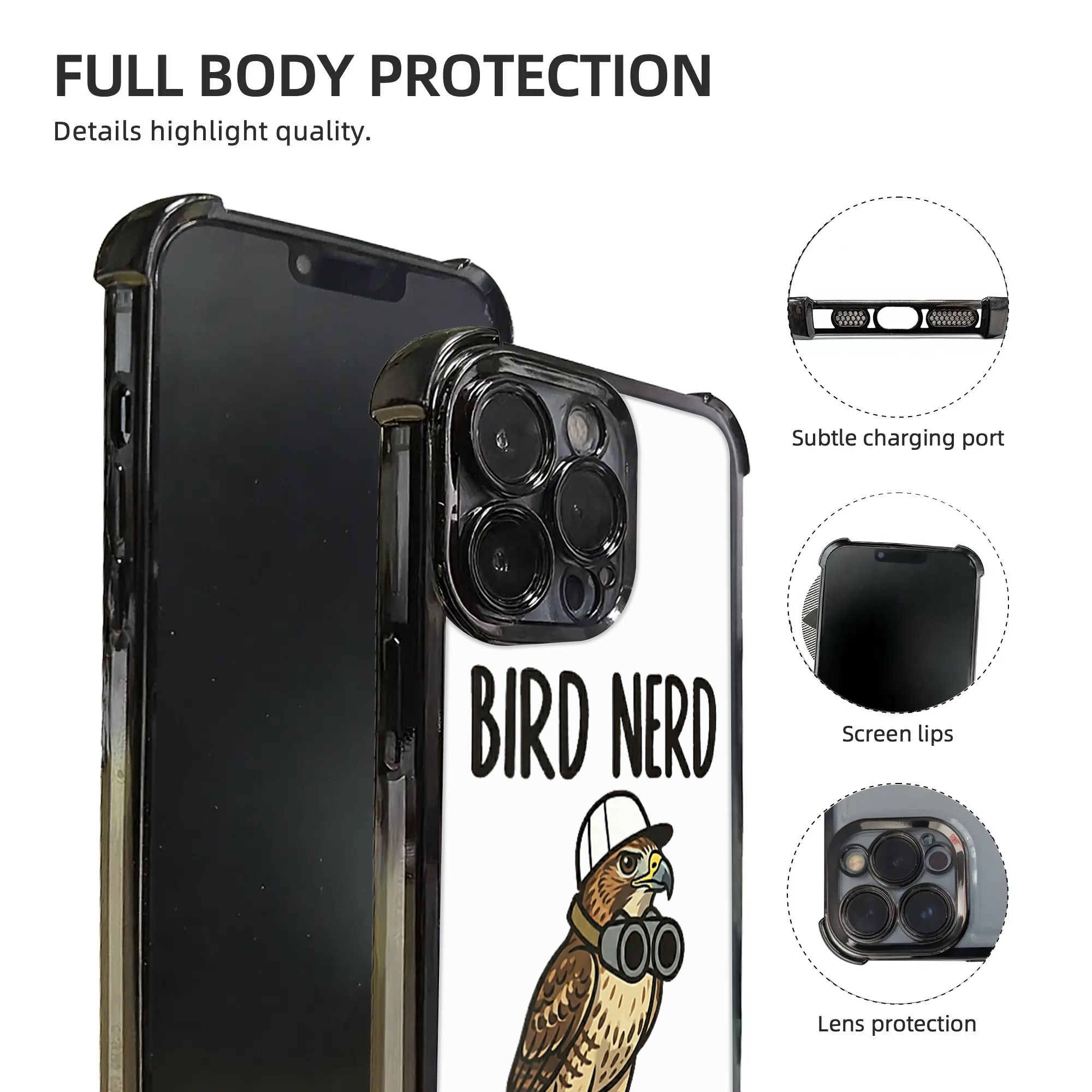 Funny Bird Nerd Watching Red T - огляд і ціна Watches Original