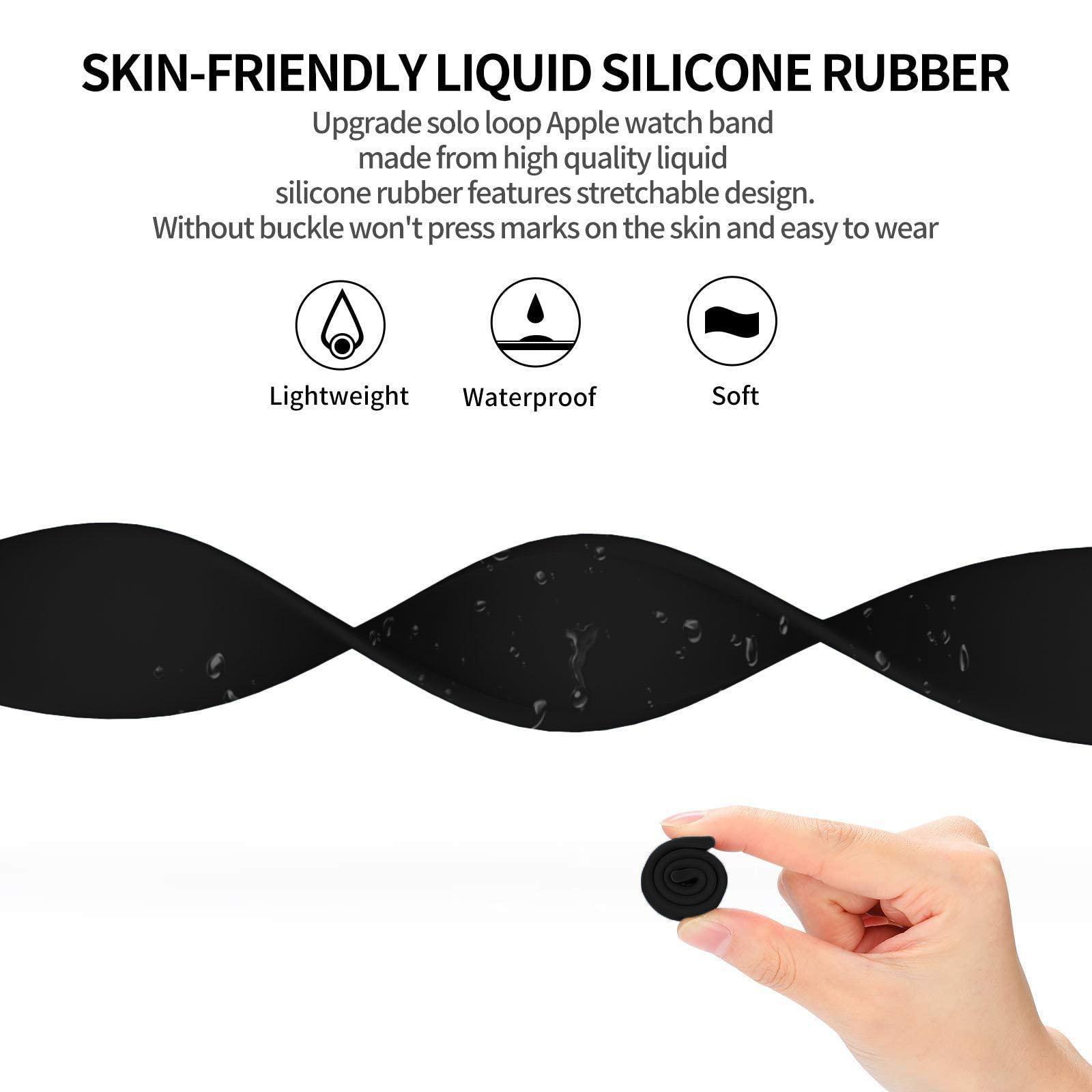 Solo Loop silicone for apple W - огляд і ціна Silicone Sport Band