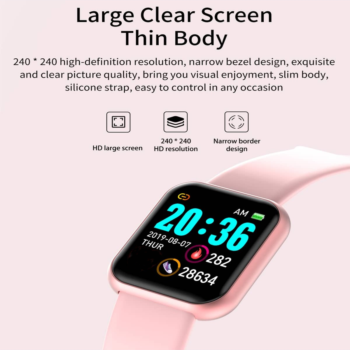 Sport Bluetooth Smart Watches  - огляд і ціна Smartwatch Health Watches