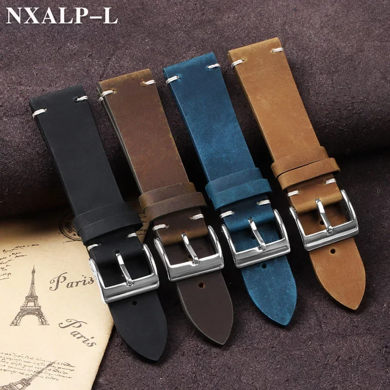 Vintage Oil Wax Leather Watch  - огляд і ціна Seiko Watches Smartwatch