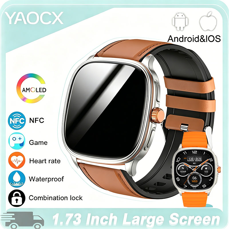 YAOCX HK73 AMOLED Smartwatch M - огляд і ціна Smartwatch Sports Watches For Women