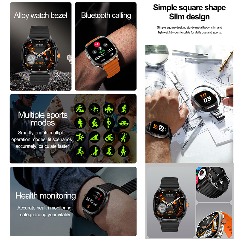 YAOCX HK73 AMOLED Smartwatch M - огляд і ціна Smartwatch Sports Watches For Women
