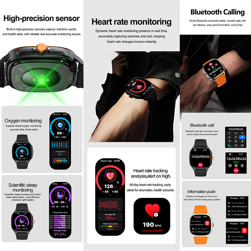 YAOCX HK73 AMOLED Smartwatch M - огляд і ціна Smartwatch Sports Watches For Women