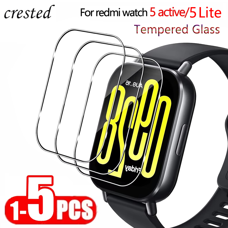 1-5Pcs Tempered Glass For Xiao - огляд і ціна Watch Redmi