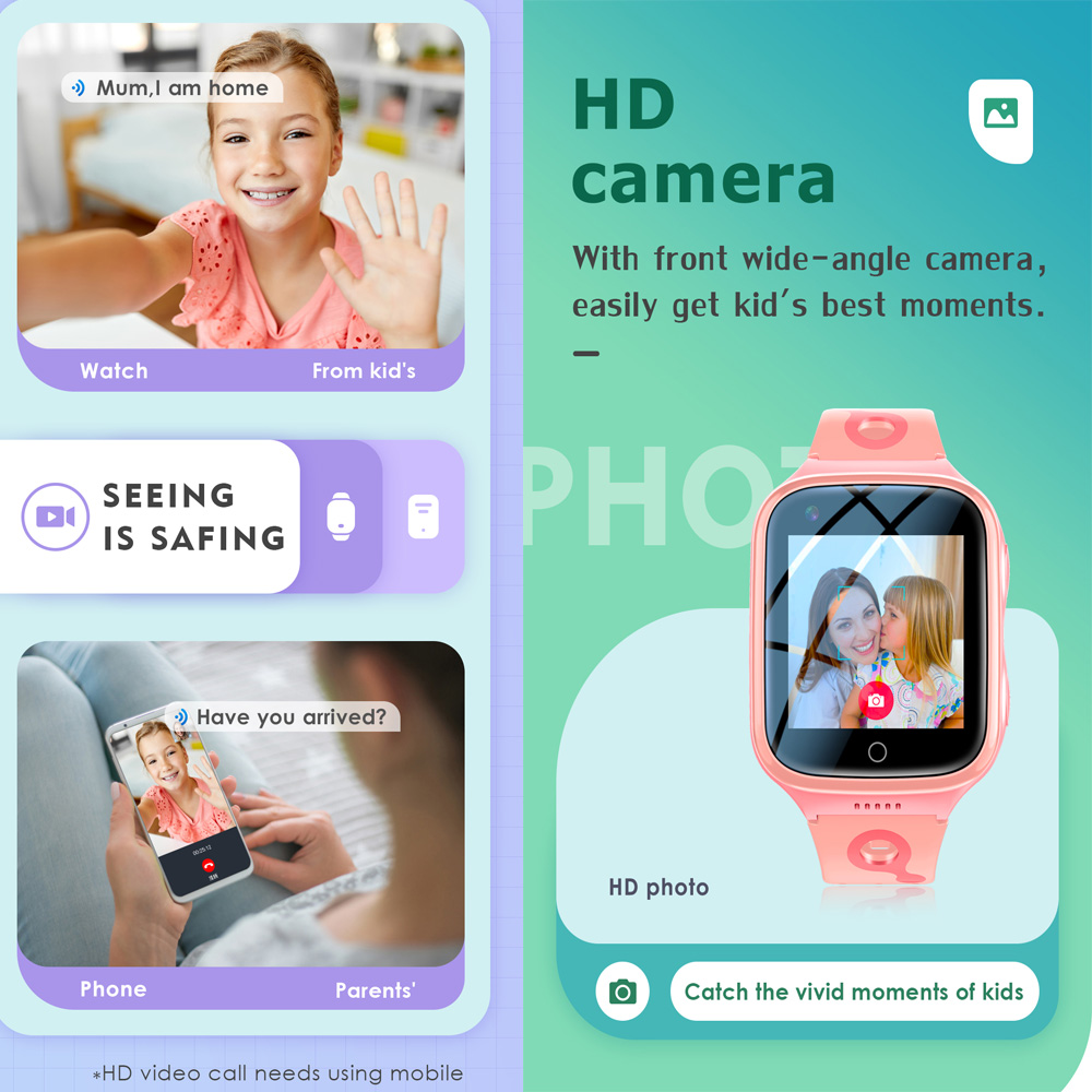 4G Smart Watch Kids GPS WiFi V - огляд і ціна Smartwatch Watches For Kid Boy