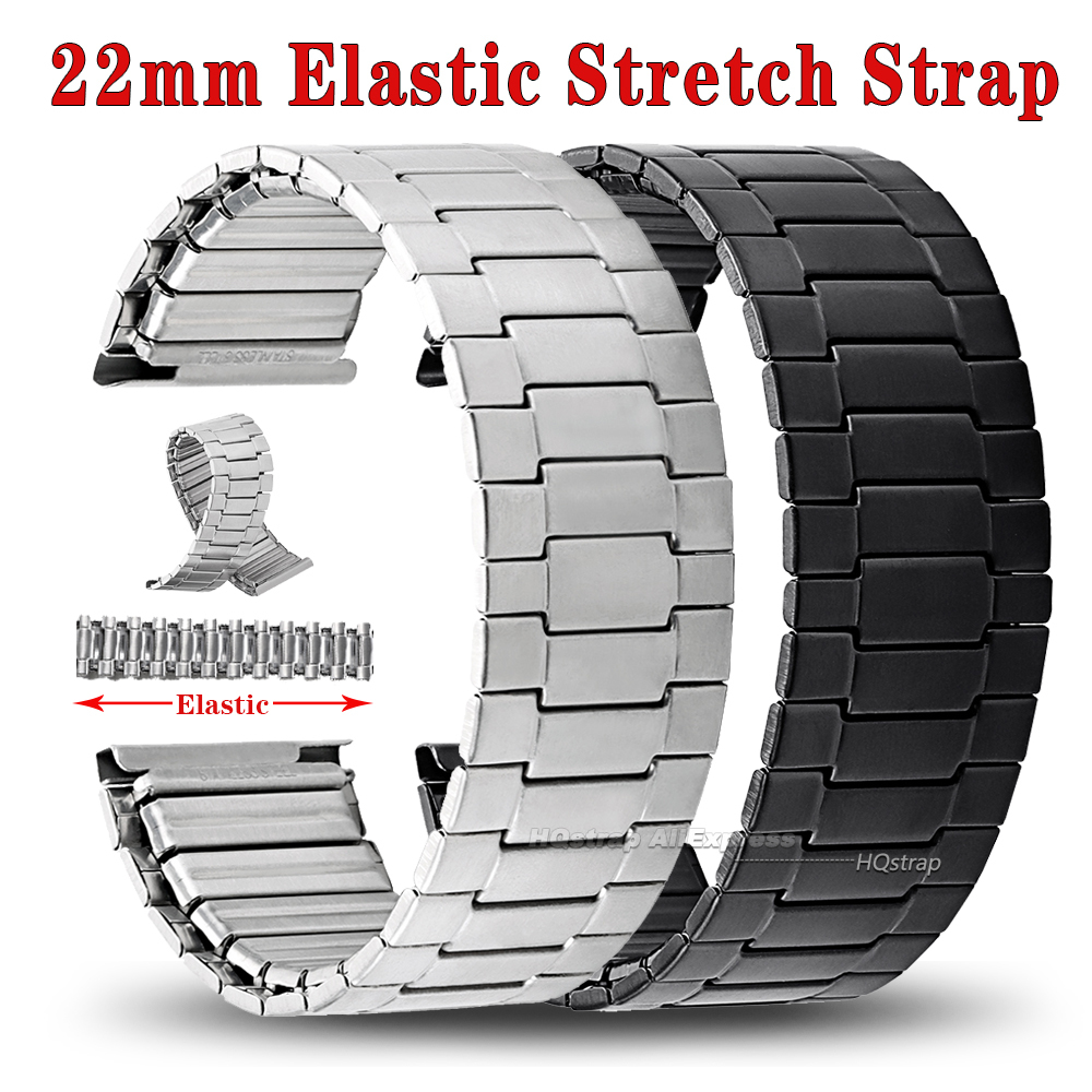 Elastic Steel Watch Strap 22mm - огляд і ціна Seiko Watches Smartwatch