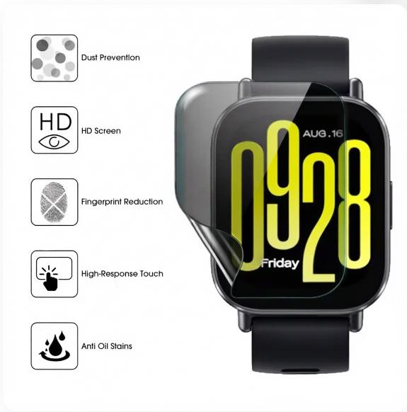 2Pcs Privacy Hydrogel Film For - огляд і ціна Watch Redmi