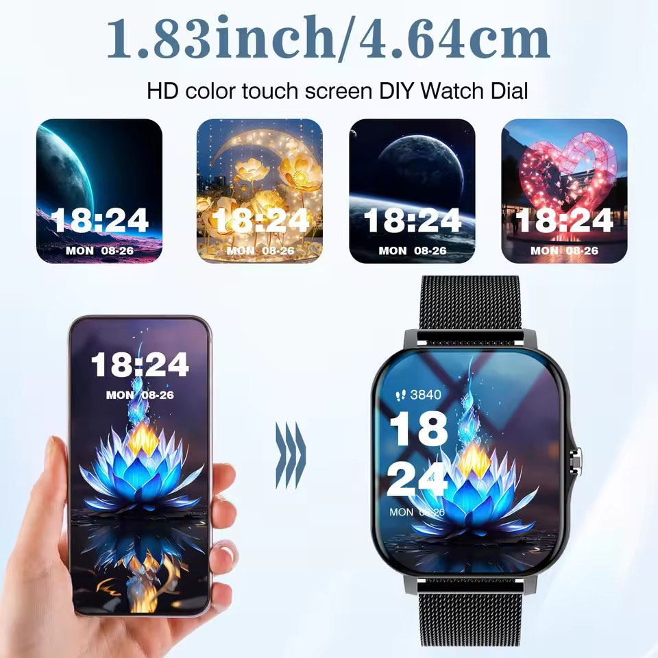 2026 New Bluetooth Call Smart  - огляд і ціна Smartwatch Health Watches