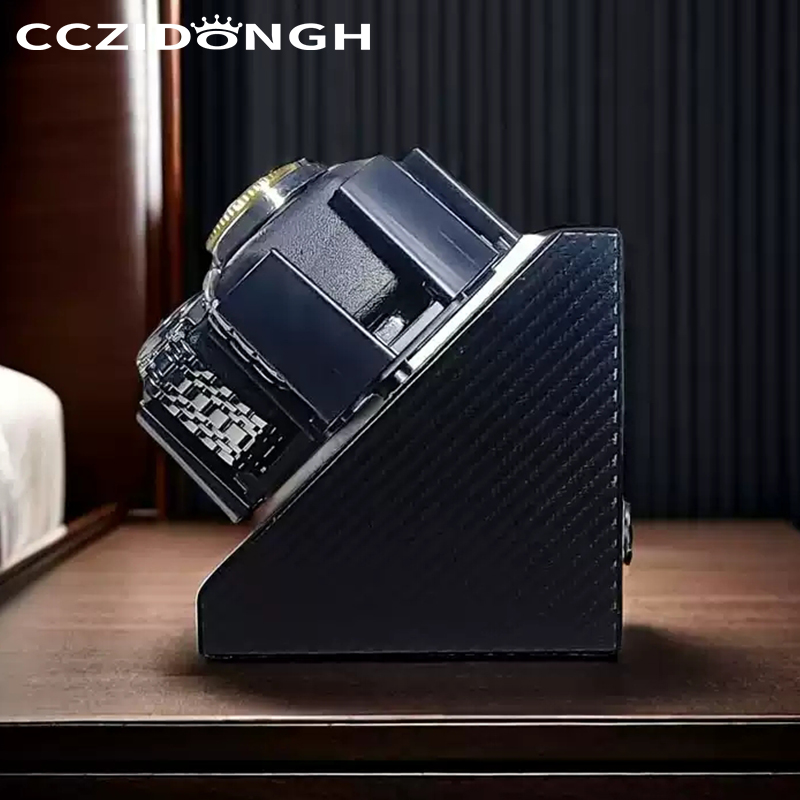 3+0 Watch Winder Leather Autom - огляд і ціна Watch Winder Single