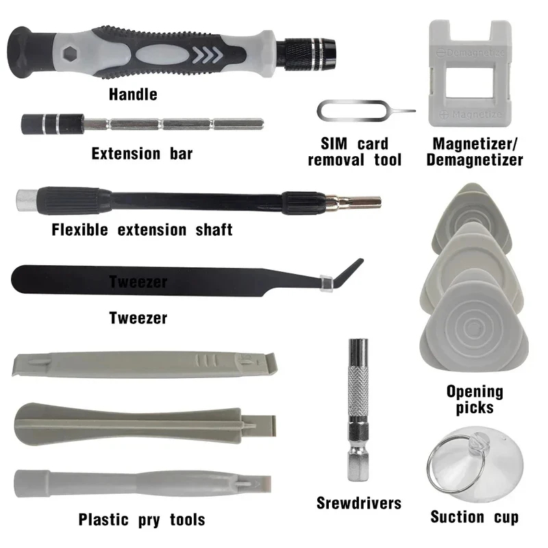 Portable 115in1 Magnetic Screw - огляд і ціна Watchmaker Screwdriver