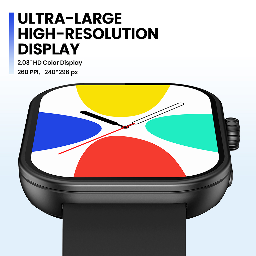 New Zeblaze Btalk Plus Voice C - огляд і ціна Smartwatch Health Watches