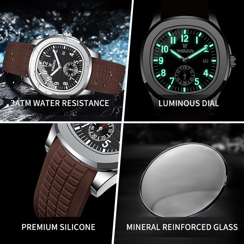 Brand Sport Men‘s Watches Busi - огляд і ціна Silicone Sport Band