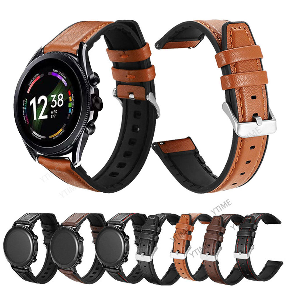 22mm Silicone Leather Band For - огляд і ціна Fossil Watches Smartwatch Gen 6