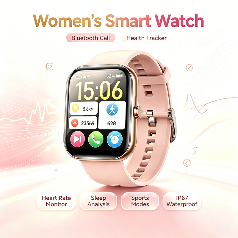 Women Smart Watch BT Call Hear - огляд і ціна Smartwatch Sports Watches For Women