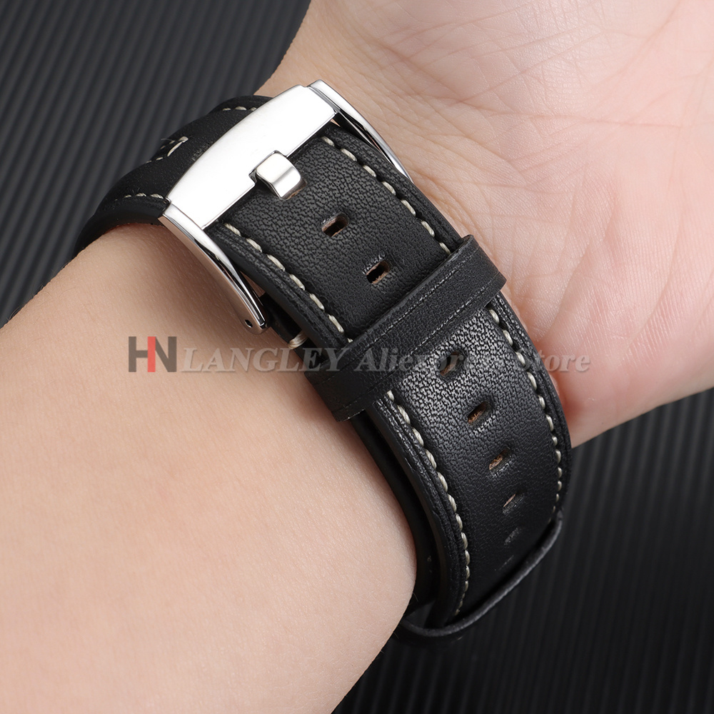 Vintage Leather Watch Band 22m - огляд і ціна Seiko Watches Smartwatch