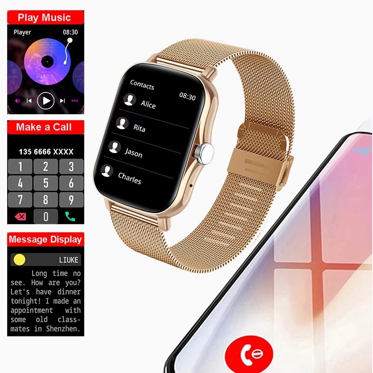 2026 New Multifunctional Smart - огляд і ціна Smartwatch Sports Watches For Women
