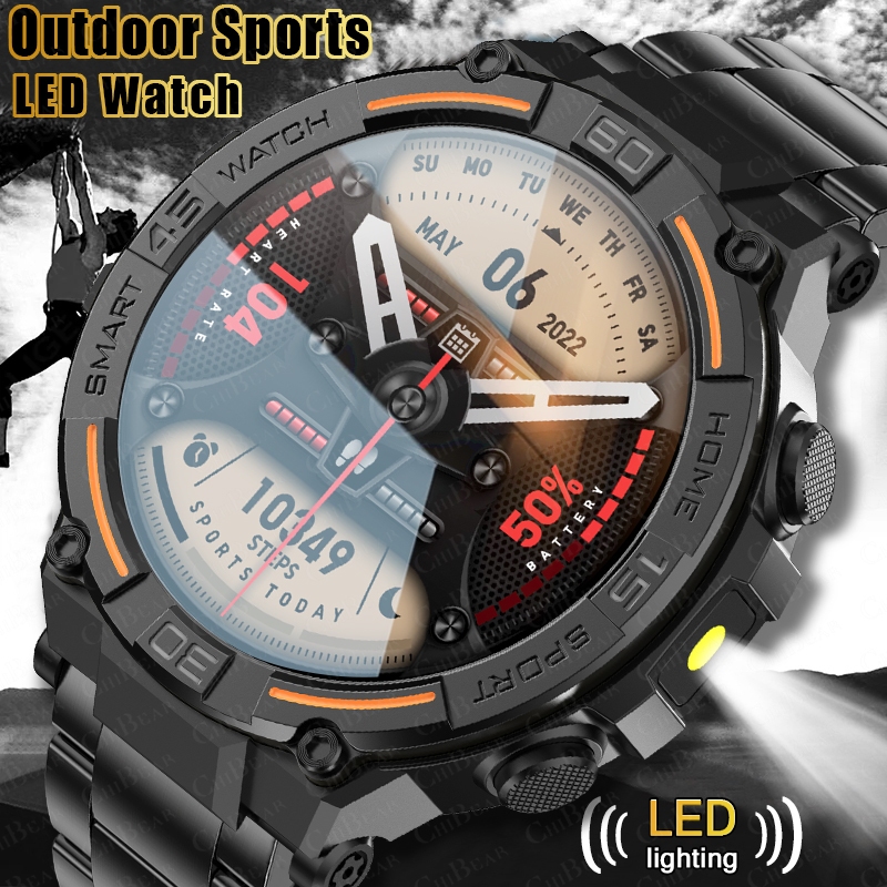 Outdoor Military Rugged Smartw - огляд і ціна Smartwatch Rugged Watches For Men