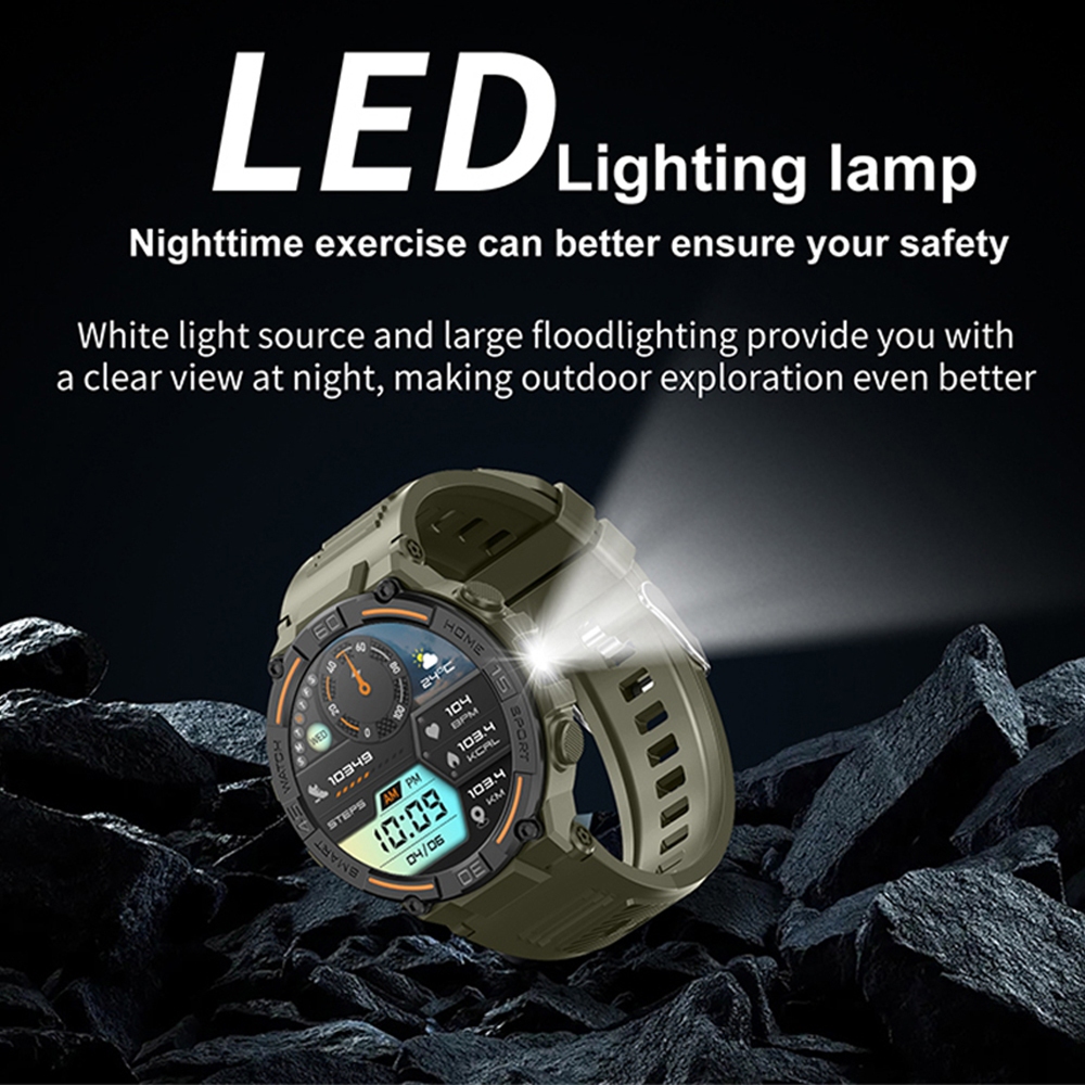Outdoor Military Rugged Smartw - огляд і ціна Smartwatch Rugged Watches For Men