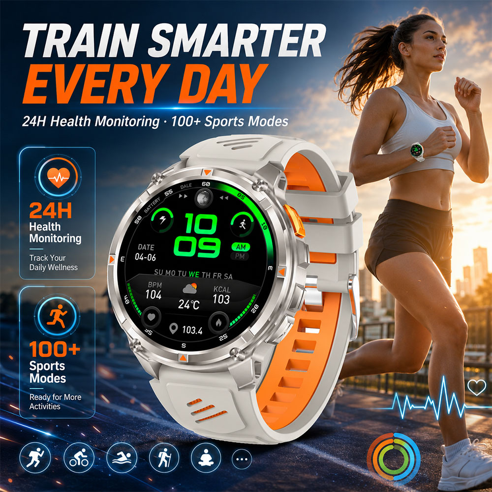 YAOCX AMOLED Smartwatch Men 11 - огляд і ціна Smartwatch Rugged Watches For Men