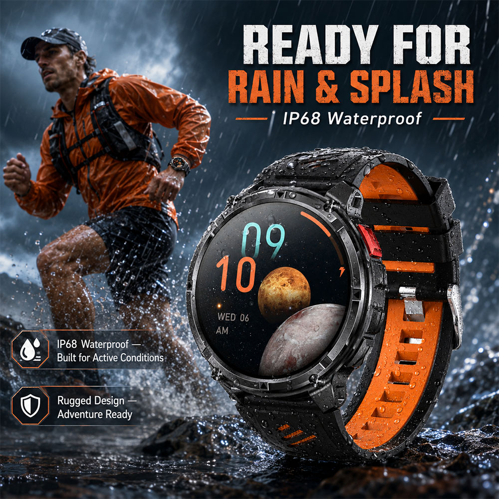 YAOCX AMOLED Smartwatch Men 11 - огляд і ціна Smartwatch Rugged Watches For Men